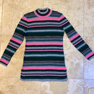 NWOT- Multi color ASOS maternity turtleneck sweater